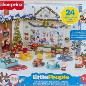 Fisher-Price Little People Advent Calendar - Colorful Holiday Fun. NEW, unopened